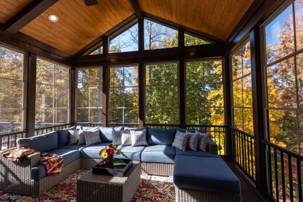 Enclosed Porch Installation in Camden