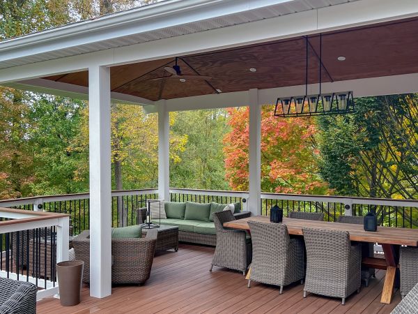Deck Enclosure Construction in Camden